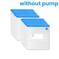 Vacuum Storage Bags with Hand Pump Sous Vide Reusable Sealing Food Storage Zipper Bag Keep Fresh Household Air Valve Organizer